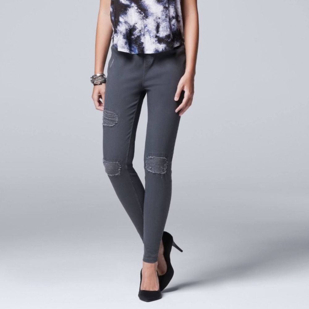 Simply Vera Wang Jeggings